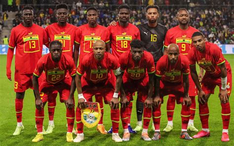 Team Ghana Schedule .